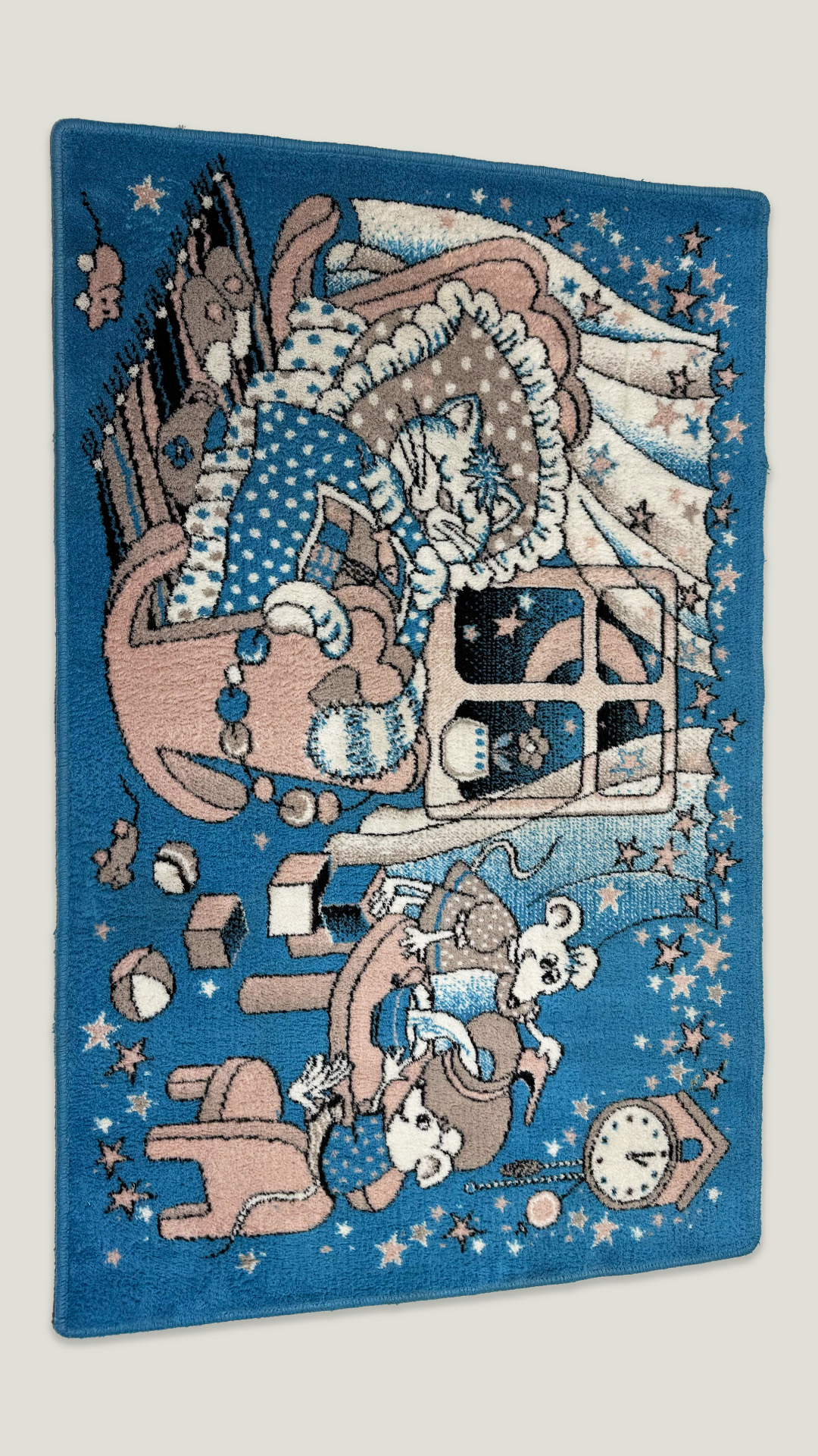 Стирка детского ковра - после